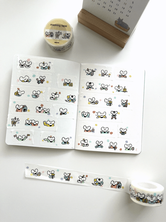 Once Upon A Mouse.. Daily Life Washi Tape