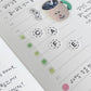 fromsawol Blur Dots Journaling Tapes | 5 Colors