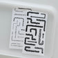 fromsawol Maze Sticker | 2 Colors