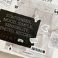 fromsawol Black & White Deco Sticker | 02