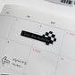 fromsawol Checkboard Sticker | 2 Options