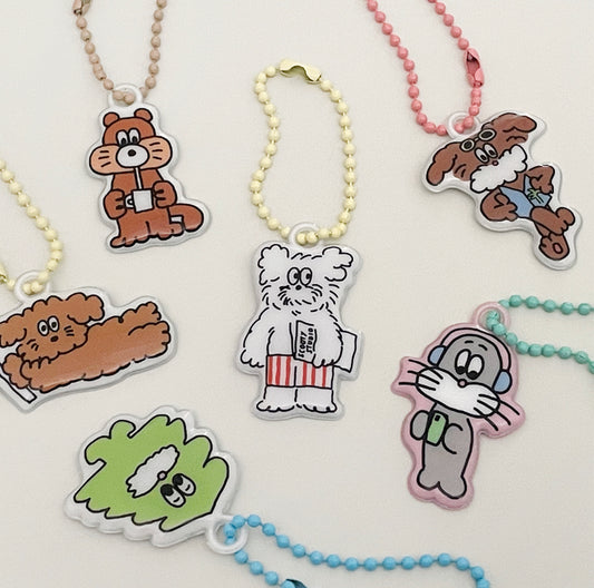 Scooty Studio Key Ring/ Charms | 4 Options