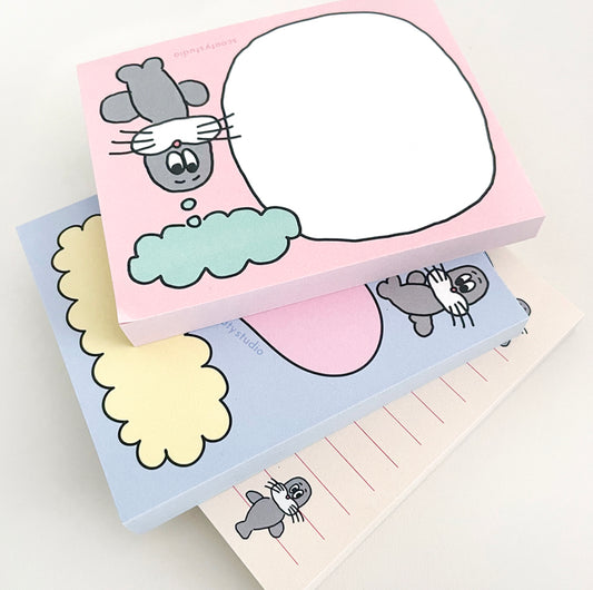 Scooty Studio Freddy Memo Pads | 3 Options