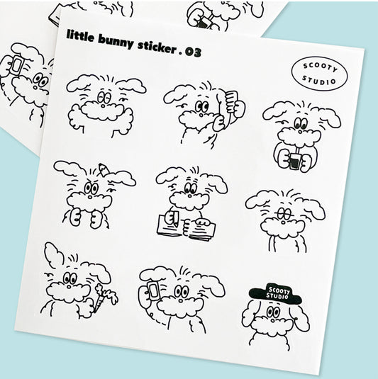 Scooty Studio Little Bunny Sticker | 03
