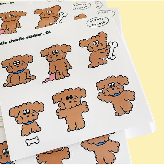 Scooty Studio Little Charlie Sticker | 01