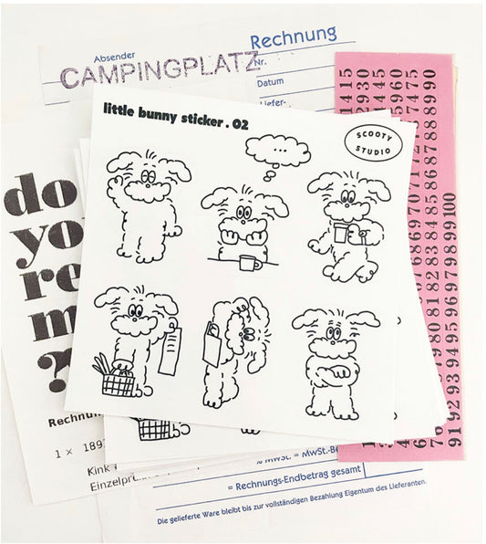 Scooty Studio Little Bunny Sticker | 02