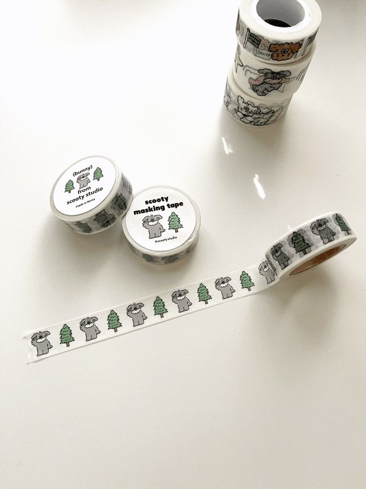 Scooty Studio Bunny Washi Tape