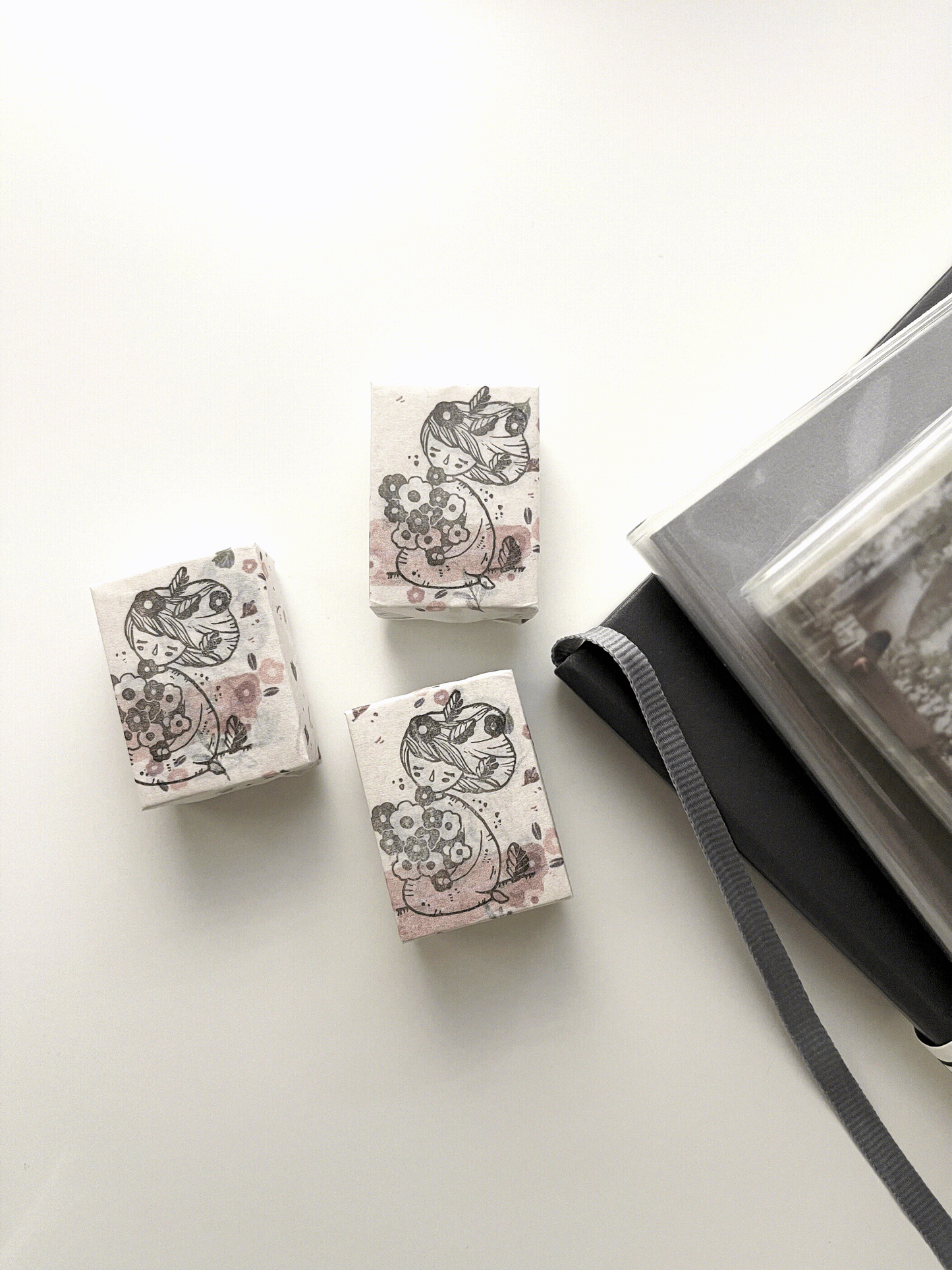 Black Milk Project Moment II Rubber Stamp | Flower