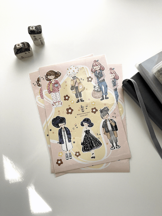Black Milk Project OOTD Sticker