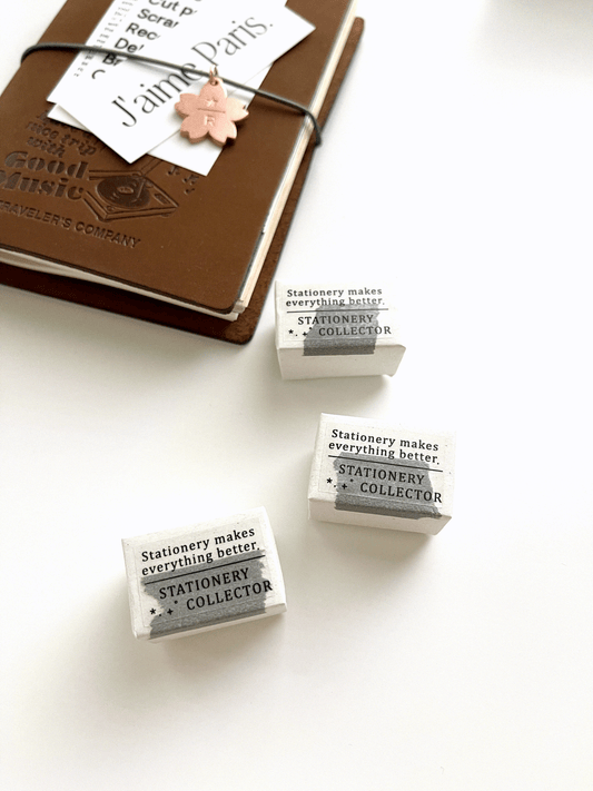 PensPapersPlanner Series V Rubber Stamp Set // Stationery collector