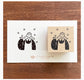 Stamp Marche It's Snowing Rubber Stamp