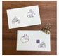 Stamp Marche Night Thinking Rubber Stamp