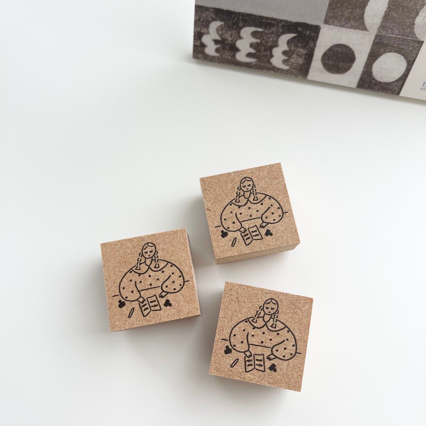 Stamp Marche Journaling Marie Rubber Stamp