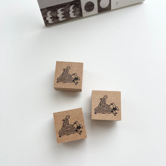 Stamp Marche In the Nature Rubber Stamp