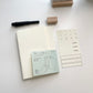 MIDORI 3 pcs Light Notebook Set // B6 Slim (Lined, Blank, or Grid)