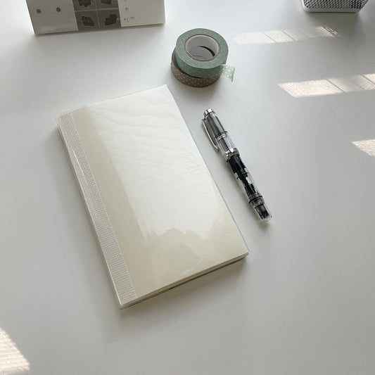 MIDORI Clear PVC Notebook Cover // 3 Sizes