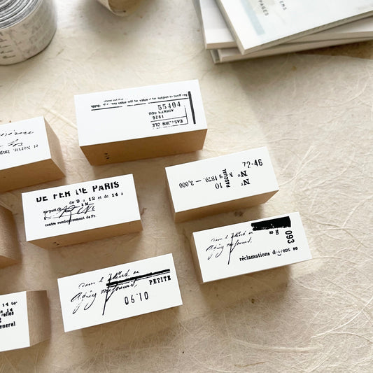 Yohaku Rubber Stamp Group A / 8 Designs