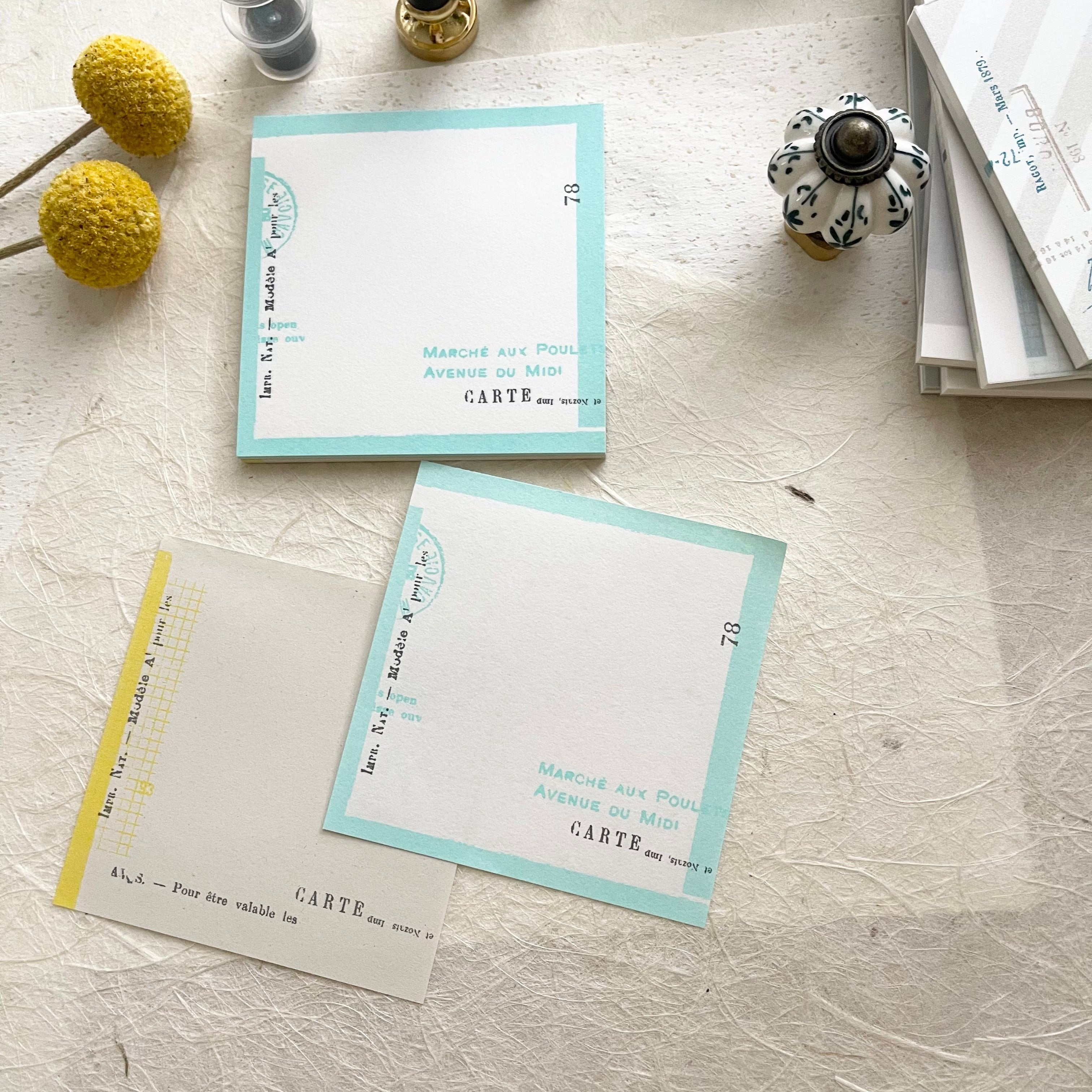 Yohaku Square Memo Pad / M113 Journal Station