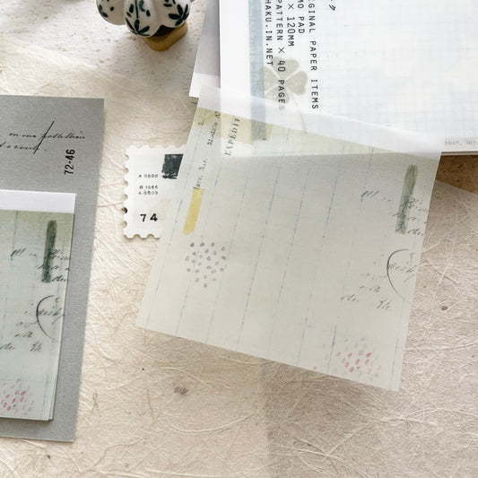 Yohaku Tracing Paper Sticky Note / M-073