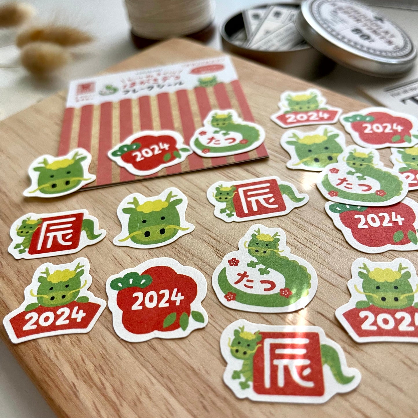 Furukawashiko 2024 Year of Dragon Sticker Pack
