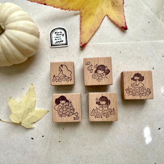 Msbulat A Blooming Life Rubber Stamps // 5 Designs