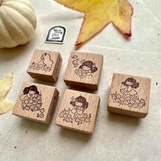 Msbulat A Blooming Life Rubber Stamps // 5 Designs