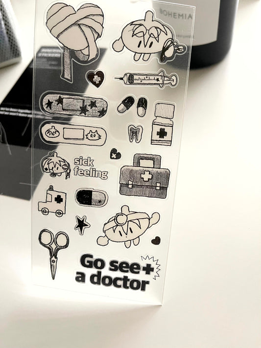 Jeongo Innerside See a Doctor Sticker