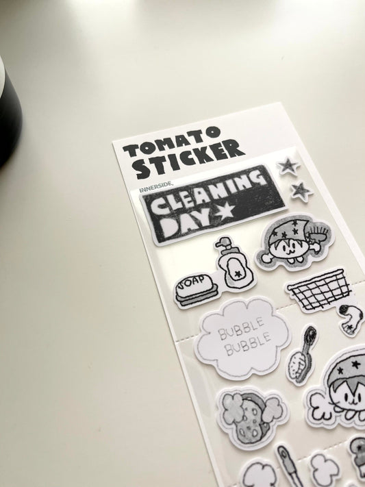 Jeongo Innerside Cleaning Day Sticker