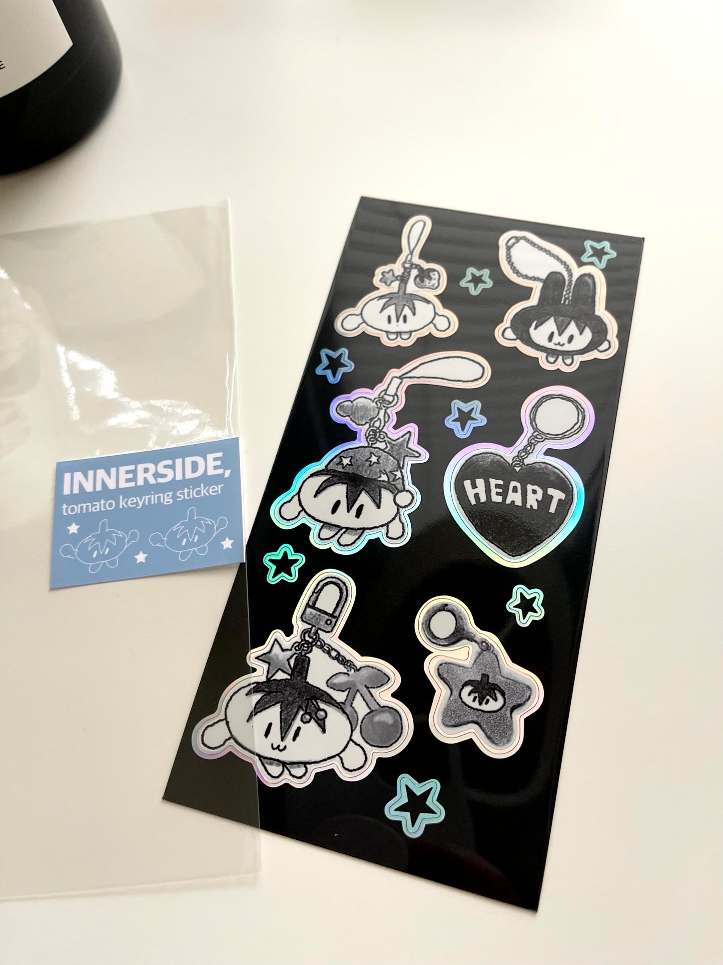 Jeongo Innerside Keyring Hologram Sticker