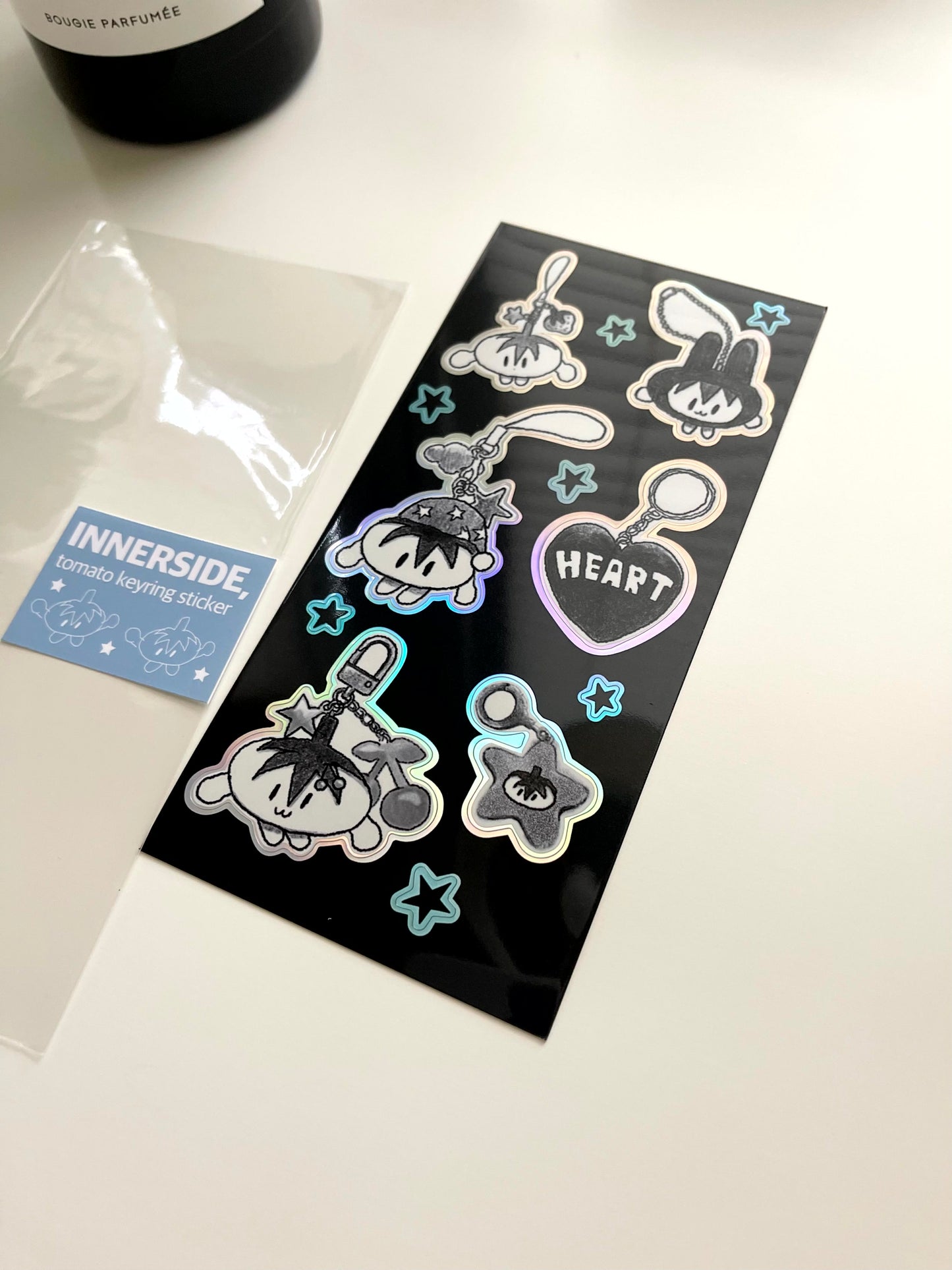 Jeongo Innerside Keyring Hologram Sticker