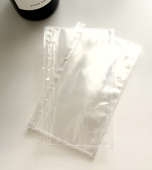 Jeongo Innerside Clear Pockets // 2 Vertical Pockets