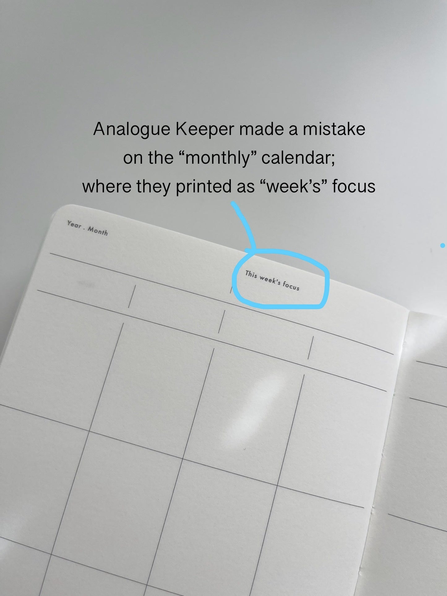 Analogue Keeper New Version Space Diary // 1 Year