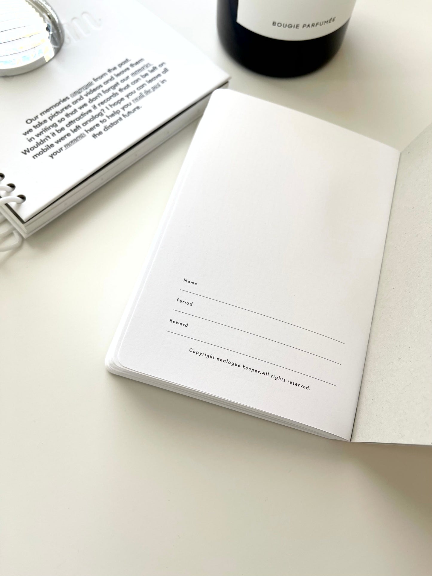 [ PRE-ORDER ] Analogue Keeper 2026 Weekly Journal