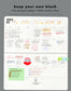 [ PRE-ORDER ] Analogue Keeper 2026 Dated Monthly Planner