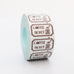 36 Sublo Label Sticker Roll / 4 Designs