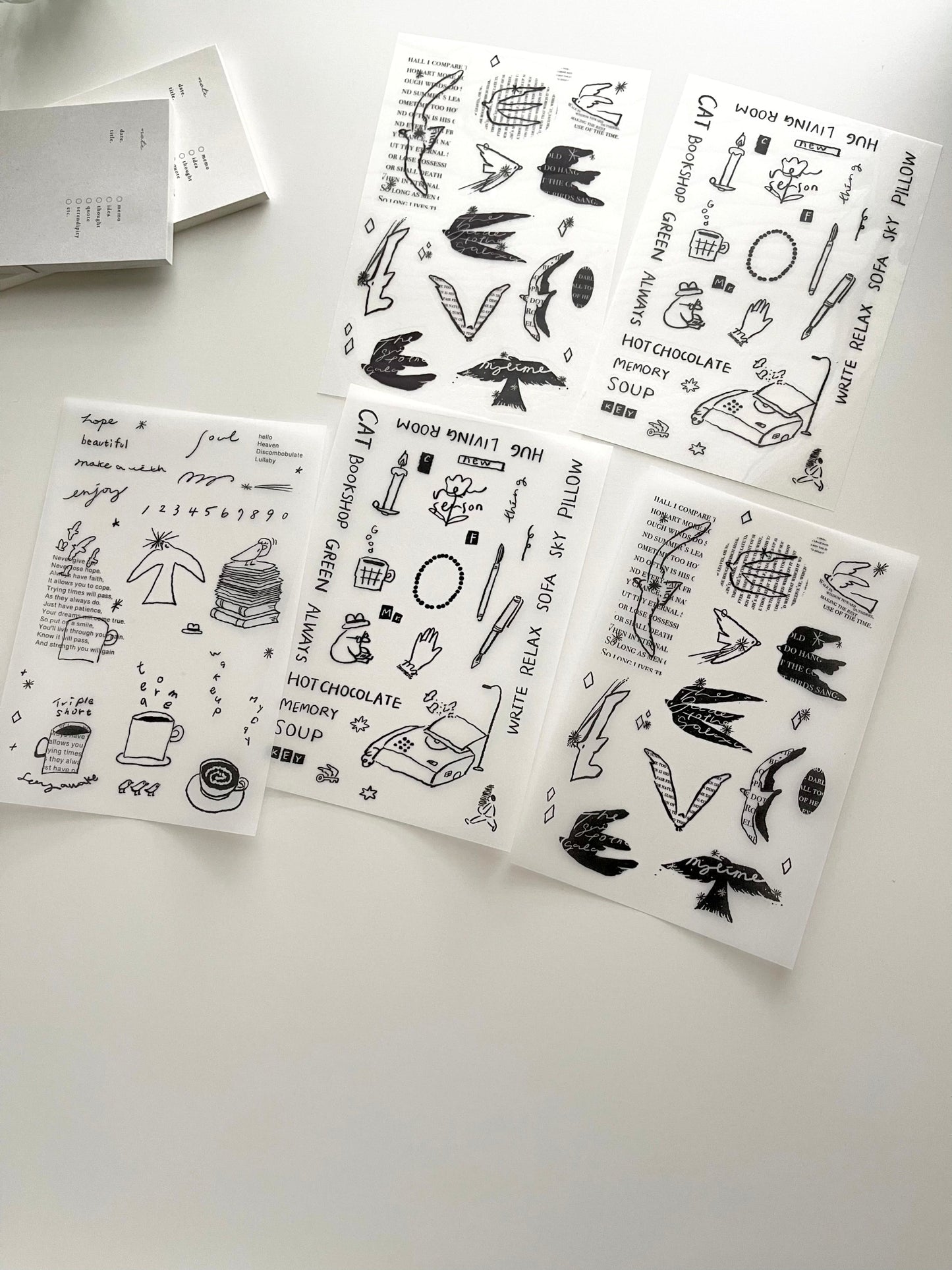 Yamadoro Messages Sticker & Paper Pack