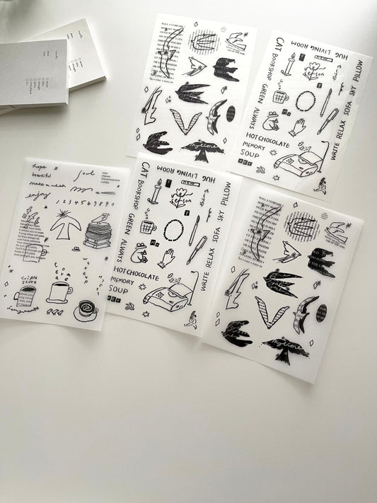 Yamadoro Messages Sticker & Paper Pack