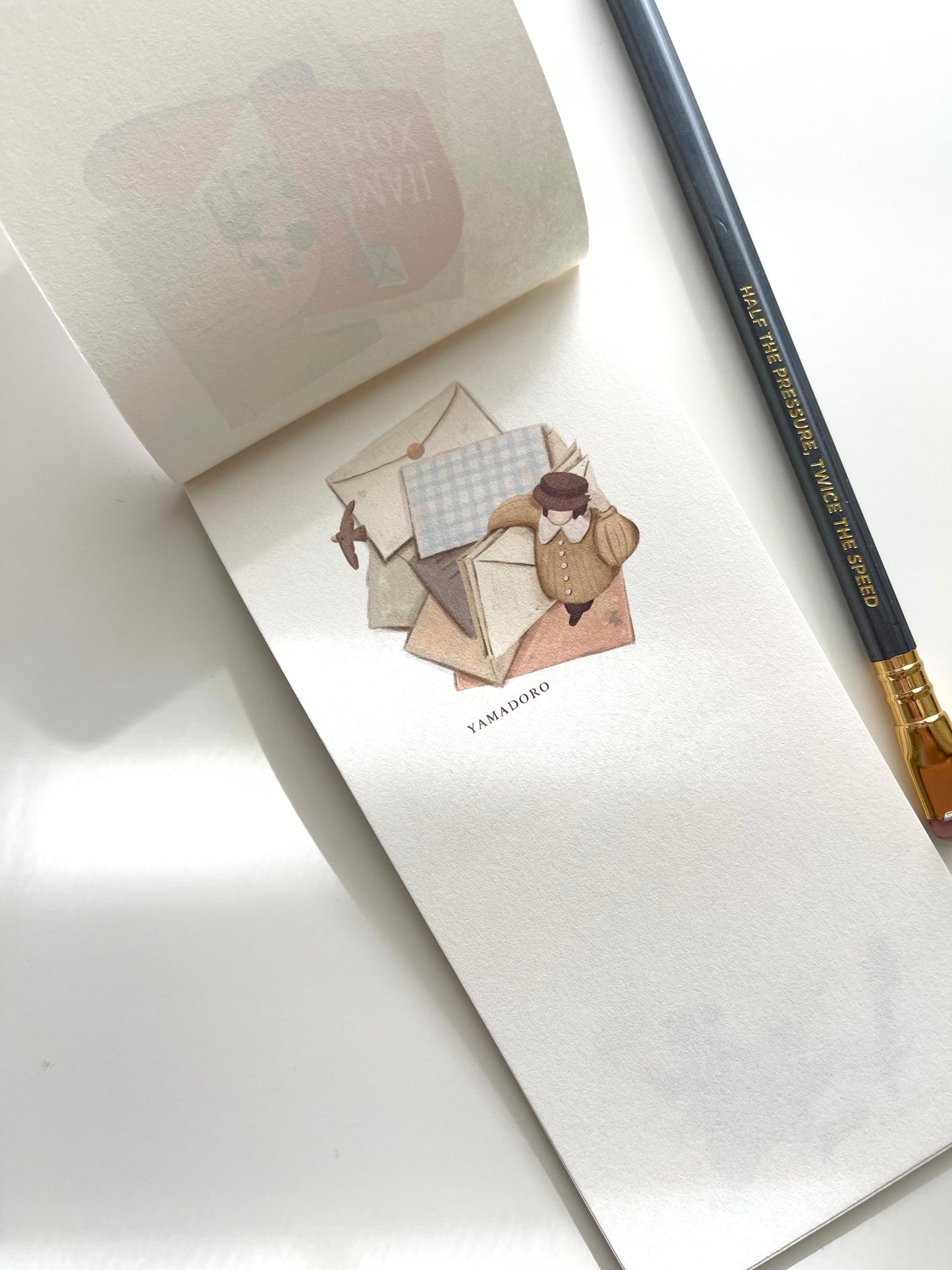 Yamadoro Light in The Paper Long Memo Pad // 4 Designs