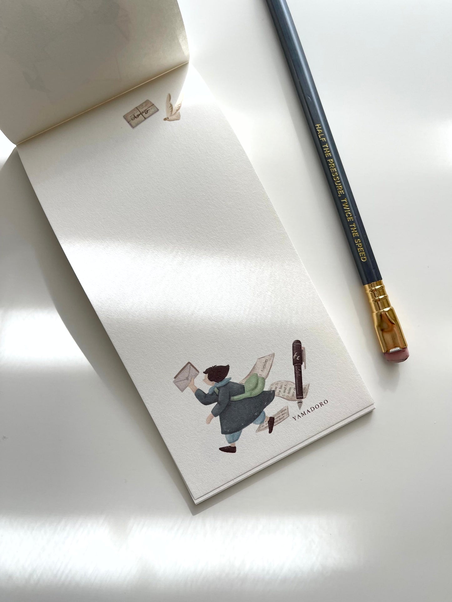 Yamadoro Light in The Paper Long Memo Pad // 4 Designs