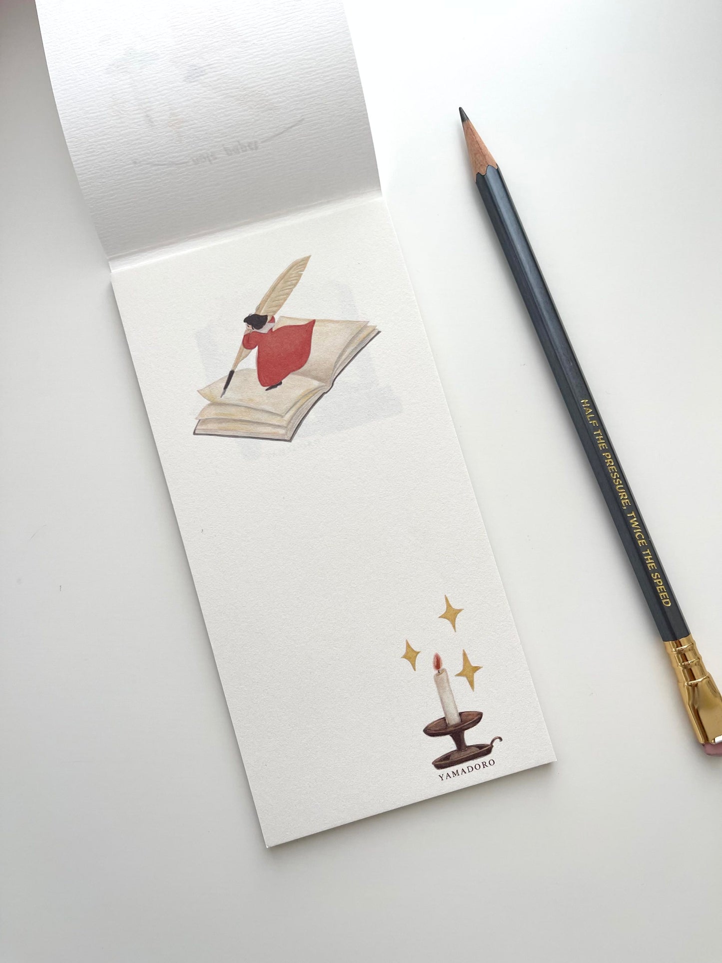 Yamadoro Light in The Paper Long Memo Pad // 4 Designs