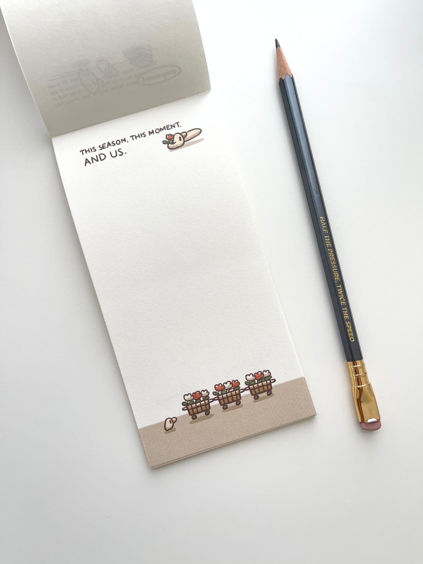 Yamadoro Light in The Paper Long Memo Pad // 4 Designs