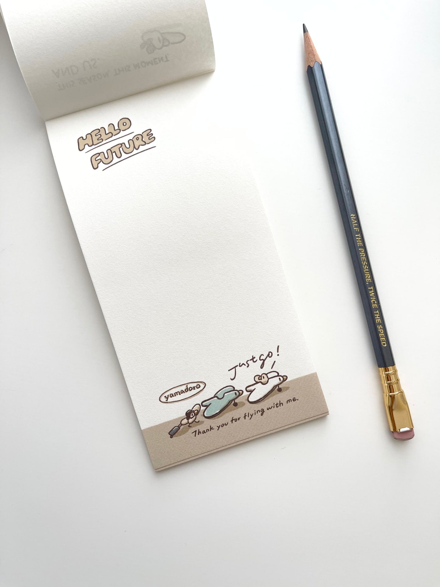 Yamadoro Light in The Paper Long Memo Pad // 4 Designs