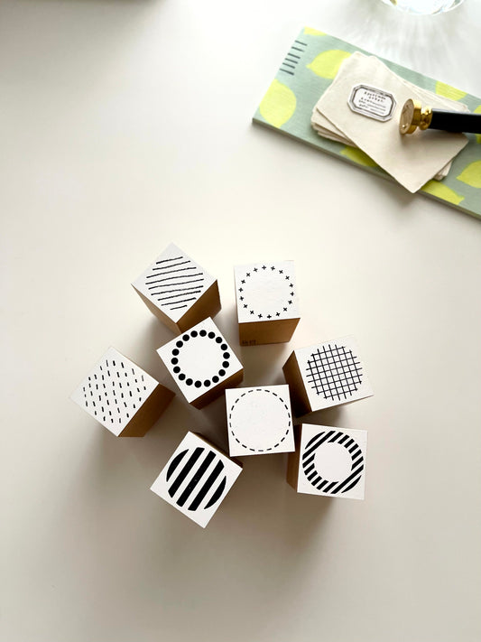 Oscolabo Rubber Stamps | Pattern Circles