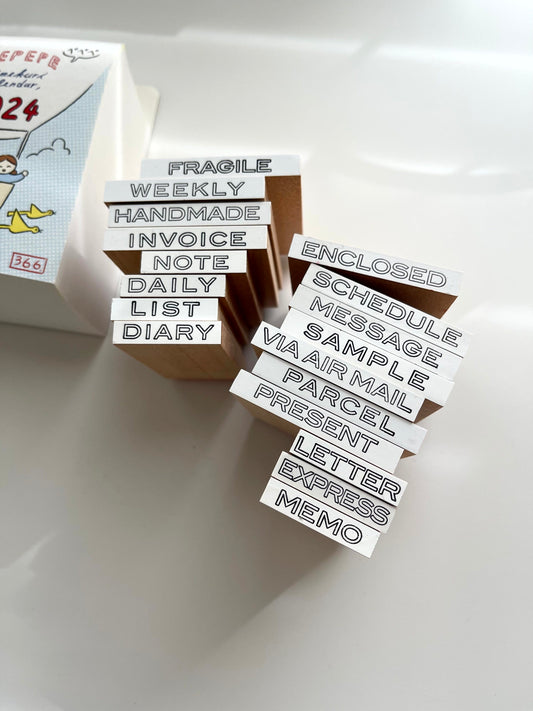 Oscolabo Rubber Stamp | All the words