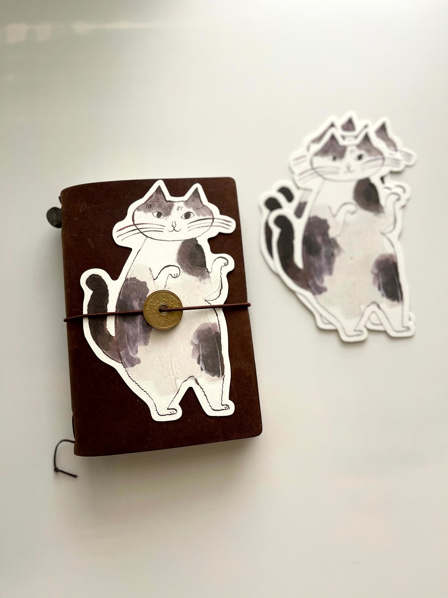 Classiky Toraneko Cat Die-cut Card Set