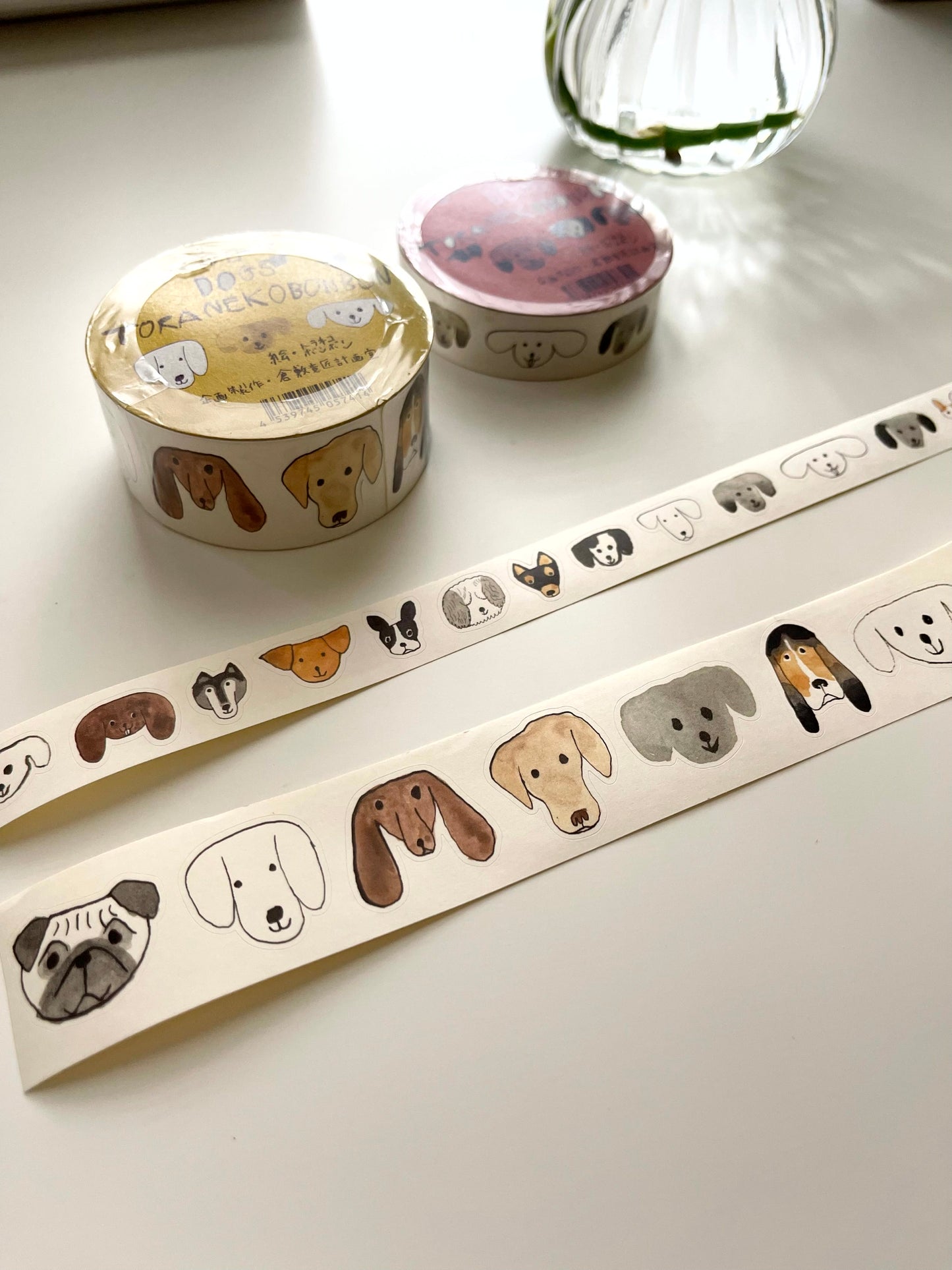 Classiky Toraneko Dogs Die-cut Sticker Roll / 2 Sizes