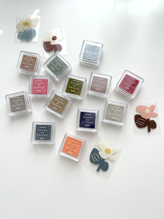 A kind of café Stamp it Color Mini Ink Pad
