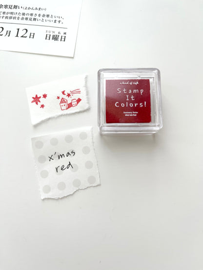 A kind of café Stamp it Color Mini Ink Pad
