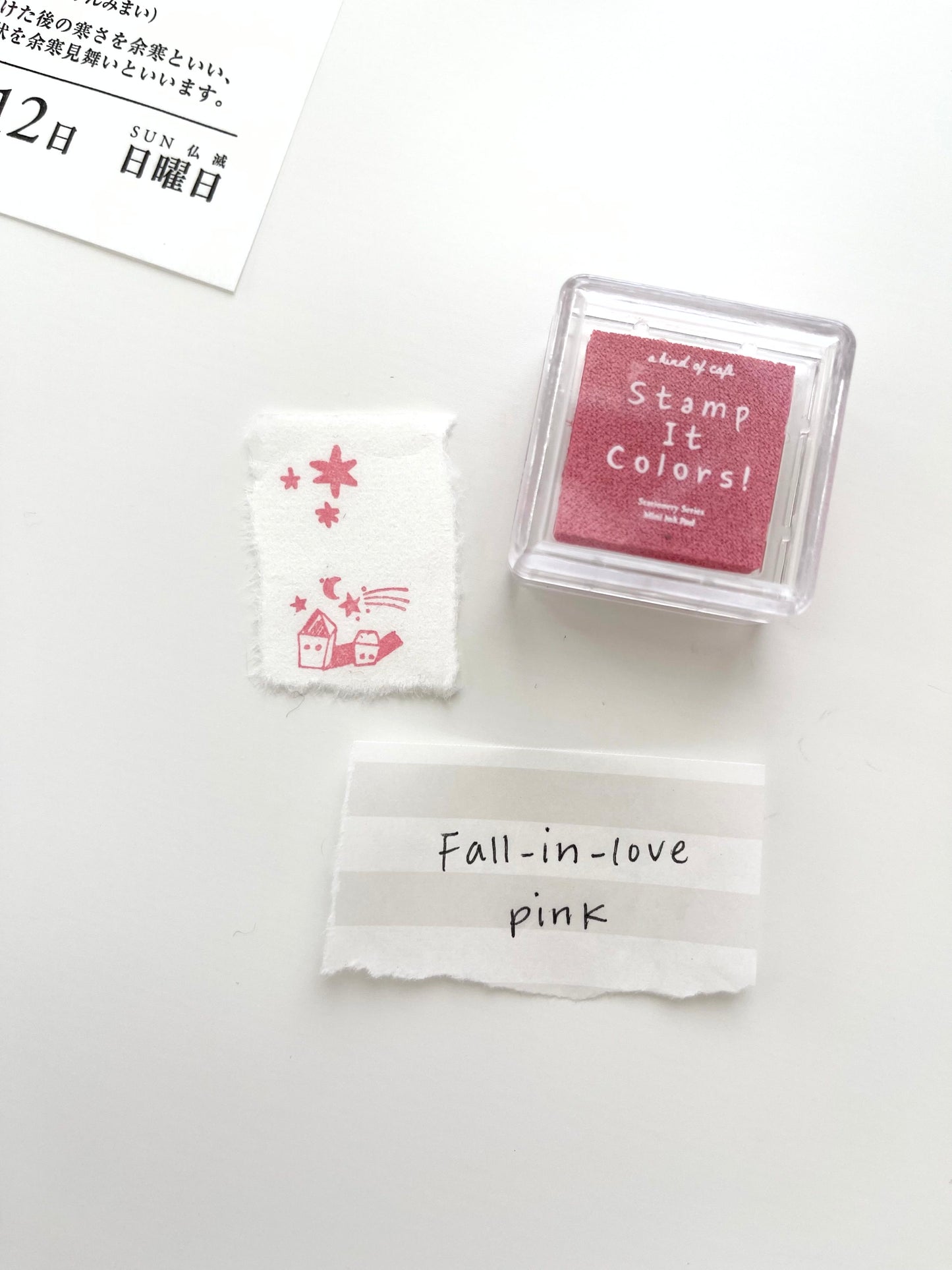 A kind of café Stamp it Color Mini Ink Pad