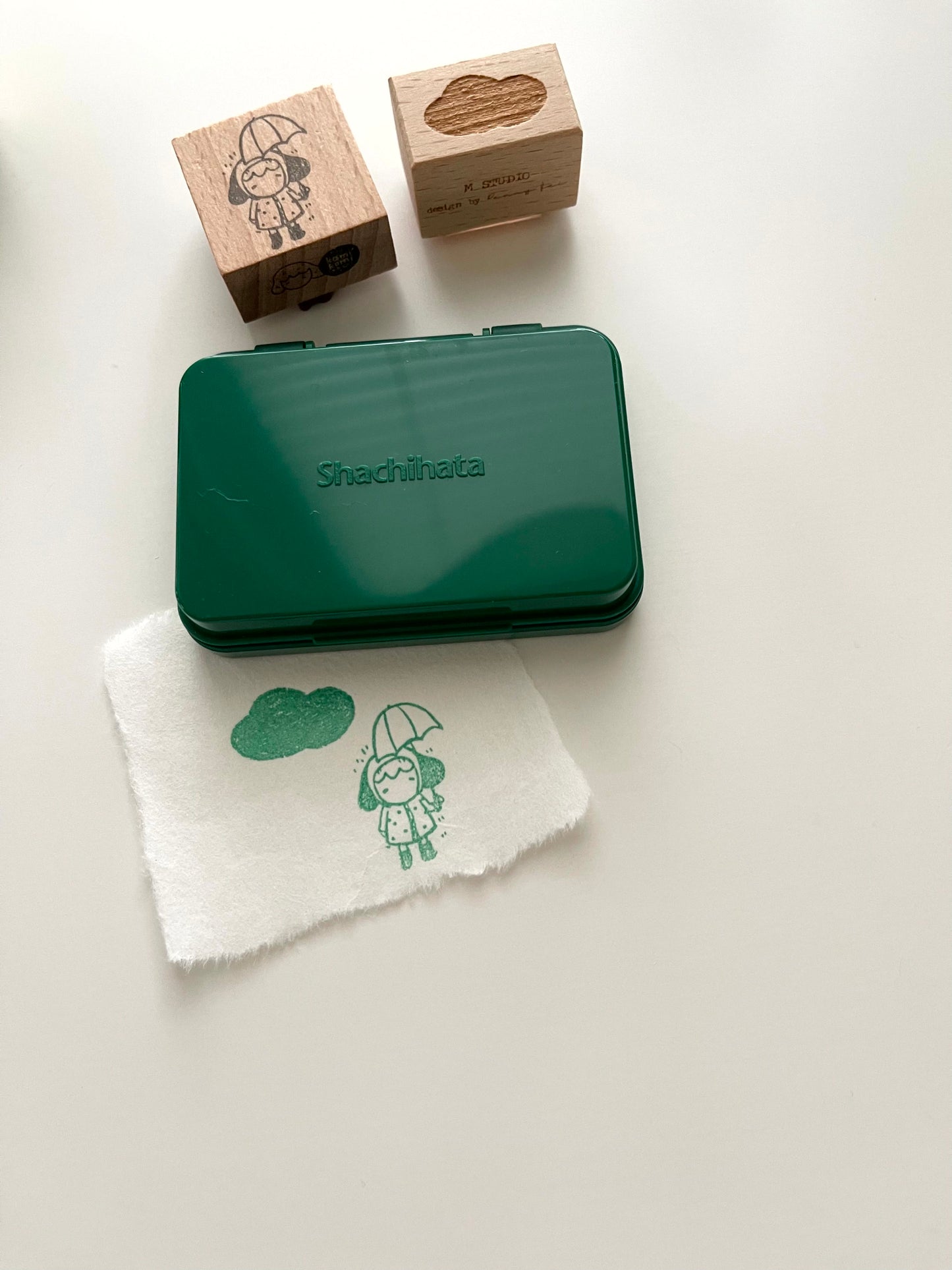 Shachihata Special Color Ink Pad / Green (S)